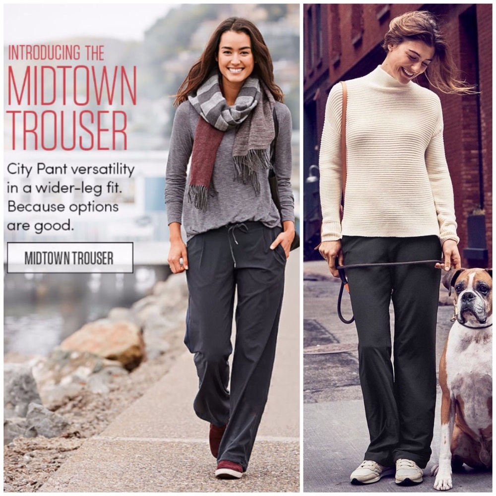 NWT athleta mid-town trouser